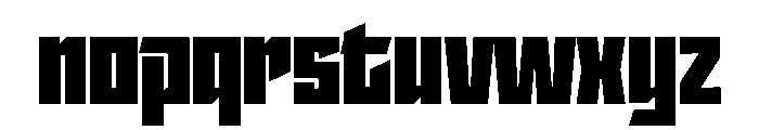 StatenSans NarrowUltra Instance Font LOWERCASE