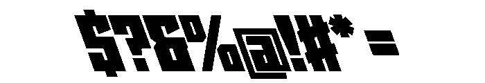 StatenSans NarrowUltraReverse Instance Font OTHER CHARS