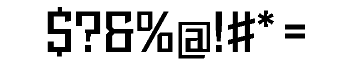StatenSans Semibold Instance Font OTHER CHARS