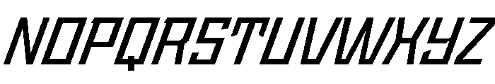 StatenSans SemiboldOblique Instance Font UPPERCASE