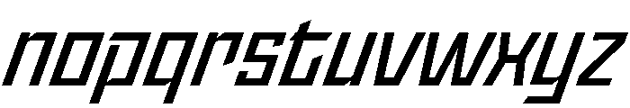 StatenSans SemiboldOblique Instance Font LOWERCASE