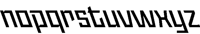 StatenSans SemiboldReverse Instance Font LOWERCASE