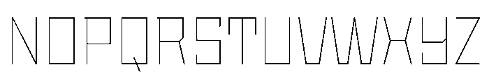 StatenSans Thin Instance Font UPPERCASE