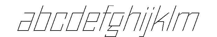 StatenSans ThinOblique Instance FONT