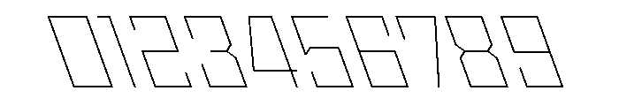 StatenSans ThinReverse Instance Font OTHER CHARS