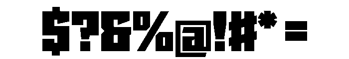 StatenSans Ultra Instance Font OTHER CHARS
