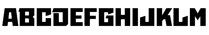 StatenSans WideBlack Instance Font UPPERCASE