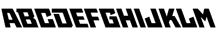 StatenSans WideBlackReverse Instance Font UPPERCASE