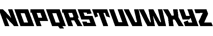 StatenSans WideBlackReverse Instance Font UPPERCASE