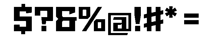 StatenSans WideBold Instance Font OTHER CHARS