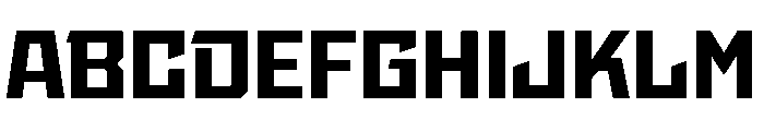 StatenSans WideBold Instance Font UPPERCASE