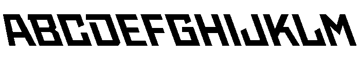 StatenSans WideBoldReverse Instance Font UPPERCASE