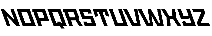 StatenSans WideBoldReverse Instance Font UPPERCASE
