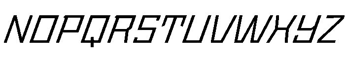 StatenSans WideBookOblique Instance Font UPPERCASE