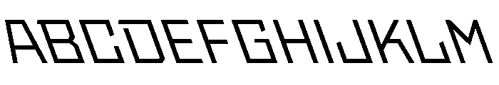 StatenSans WideBookReverse Instance Font UPPERCASE