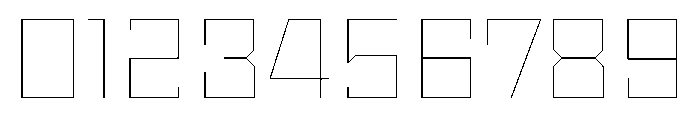 StatenSans WideHairline Instance Font OTHER CHARS