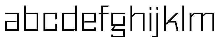 StatenSans WideLight Instance FONT
