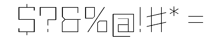 StatenSans WideThin Instance Font OTHER CHARS