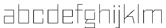StatenSans WideThin Instance FONT