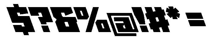 StatenSans WideUltraReverse Instance Font OTHER CHARS