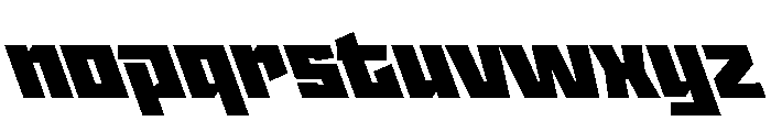 StatenSans WideUltraReverse Instance Font LOWERCASE