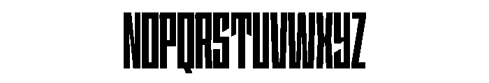 StatenSans XCompressedBlack Instance Font UPPERCASE