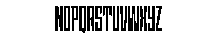 StatenSans XCompressedBold Instance Font UPPERCASE