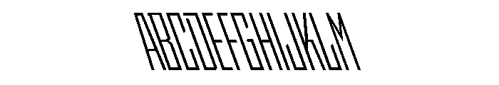 StatenSans XCompressedBookReverse Instance Font UPPERCASE