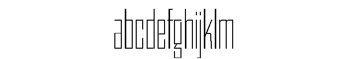 StatenSans XCompressedExtraLight Instance FONT