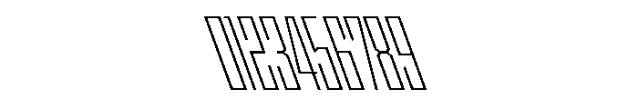 StatenSans XCompressedLightReverse Instance Font OTHER CHARS