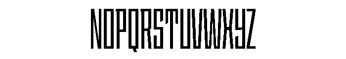 StatenSans XCompressedSemibold Instance Font UPPERCASE