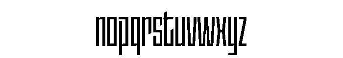 StatenSans XCompressedSemibold Instance Font LOWERCASE