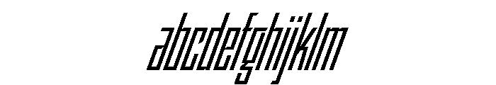 StatenSans XCompressedSemiboldOblique Instance FONT