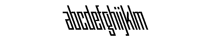 StatenSans XCompressedSemiboldReverse Instance FONT
