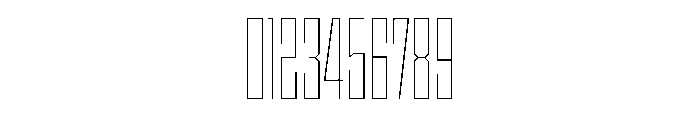 StatenSans XCompressedThin Instance Font OTHER CHARS