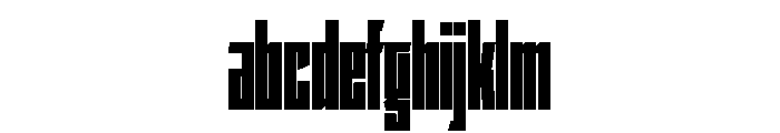 StatenSans XCompressedUltra Instance FONT