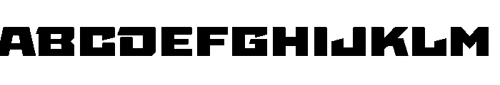 StatenSans XExpandedBlack Instance Font UPPERCASE