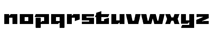 StatenSans XExpandedBlack Instance Font LOWERCASE