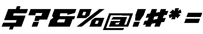 StatenSans XExpandedBlackOblique Instance Font OTHER CHARS