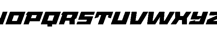 StatenSans XExpandedBlackOblique Instance Font UPPERCASE
