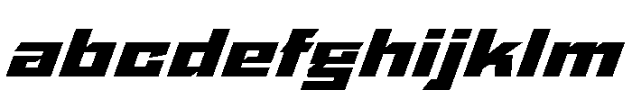 StatenSans XExpandedBlackOblique Instance FONT