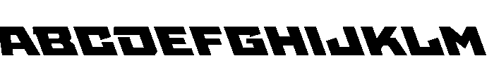 StatenSans XExpandedBlackReverse Instance Font UPPERCASE
