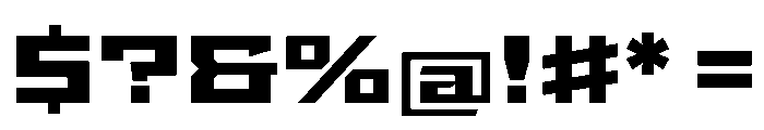 StatenSans XExpandedBold Instance Font OTHER CHARS