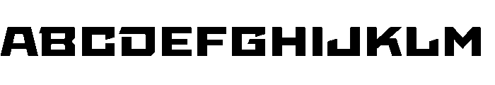 StatenSans XExpandedBold Instance Font UPPERCASE