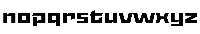 StatenSans XExpandedBold Instance Font LOWERCASE