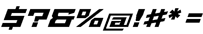 StatenSans XExpandedBoldOblique Instance Font OTHER CHARS