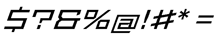 StatenSans XExpandedBookOblique Instance Font OTHER CHARS