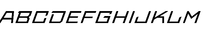 StatenSans XExpandedBookOblique Instance Font UPPERCASE