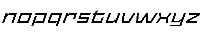 StatenSans XExpandedBookOblique Instance Font LOWERCASE
