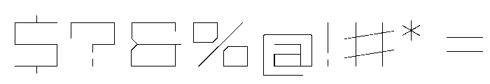 StatenSans XExpandedHairline Instance Font OTHER CHARS